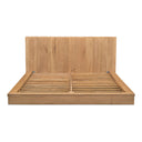 Plank - Queen Bed - Natural Oak - Moe's Home Collection - Slat Beds - Elite Enclave Home