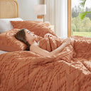 Gigi - Full/Queen Comforter Mini Set - Terracotta
