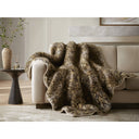 Botswana Animal Print - 60x80" Faux Fur Throw Blanket - Leopard - Harbor House - Throws - Elite Enclave Home
