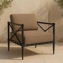Willow - Outdoor Accent Chair - Light Brown - Moe's Home Collection - Accent Chairs - Elite Enclave Home