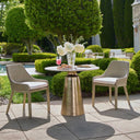 Midsummer - Indoor-Outdoor Bistro Table - Brass