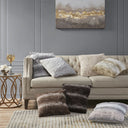 Zuri - Square Pillow - Blush / Gray - Madison Park - Throw Pillows - Elite Enclave Home