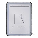 Crofton - Lighted Nickel Vanity Mirror - Gray