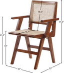 Preston - Dining Arm Chair (Set of 2) - Meridian Furniture - Chair Sets - Elite Enclave Home