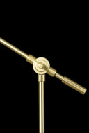 LED Adjustable Desk Lamp - Shiny Satin Brass