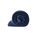 Coleman Reversible Down Alternative Blanket With HeiQ Smart Temp Treatment - Navy