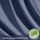 Bamboo Cotton - Full/Queen Rayon From Blanket - Navy