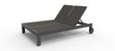 Redondo - Adjustable Double Sling Chaise - Slate