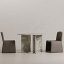 Celia - Round Dining Table - Green / Gray - Moe's Home Collection - Dining Tables - Elite Enclave Home
