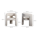 Elo - Occasional Chair - White - Moe's Home Collection - Accent Chairs - Elite Enclave Home