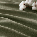 Liquid - Twin Blanket - Olive Green