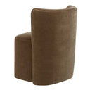 Outlook - Modern Velvet Dining Chair - Brown - Uttermost - Side Chairs - Elite Enclave Home