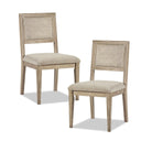 Kelly - Dining Side Chair (Set of 2) - Light Brown - INK+IVY - Chair Sets - Elite Enclave Home