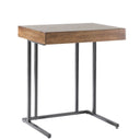 Wynn - Pull Up Table - Pecan - INK+IVY - End Tables - Elite Enclave Home