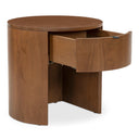 Theo - One Drawer Nightstand - Brown - Moe's Home Collection - Accent Nightstands - Elite Enclave Home