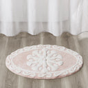 Casablanca - 25" Medallion Tufted Rug - Pink - Madison Park - Rug Sets - Elite Enclave Home