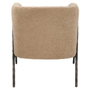 Jacobsen - Tan Shearling Barrel Chair