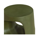 Rothko - Outdoor Stool - Dark Green - Moe's Home Collection - Garden Stools - Elite Enclave Home