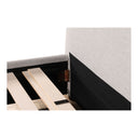 Luzon - Queen Bed - Light Gray - Moe's Home Collection - Upholstered Beds - Elite Enclave Home