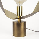 Geometric Halo Table Or Desk Lamp - Golden
