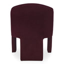 Clara - Performance Fabric Dining Chair - Plum - Moe's Home Collection - Arm Chairs - Elite Enclave Home