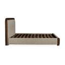 Bower - King Bed - Brown / Beige - Moe's Home Collection - Upholstered Beds - Elite Enclave Home