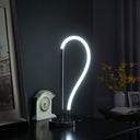 Bedside LED Table Lamp - Silver