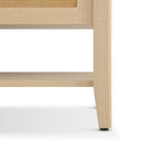 Lennox - Lift - Top Coffee Table With Storage & Lower Open Shelf - Natural - 510 Design - Coffee Tables - Elite Enclave Home