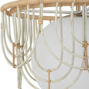Arches - 1 Light Rattan Pendant - Light Brown