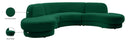 Rosa - Sectional - Meridian Furniture - Stationary Sectionals - Elite Enclave Home
