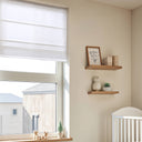Galen Matte - 23x64" Cordless Roman Blind Galen Matte Fabric - Matte White - Madison Park - Blinds & Shades - Elite Enclave Home