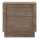 Round Off - Tall Nightstand - Dark Brown - Moe's Home Collection - Accent Nightstands - Elite Enclave Home