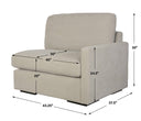 Refuge - Sand Right Arm Facing Sofa