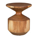 Lynx - Hourglass Accent Table - Dark Brown - Uttermost - Accent Tables- Elite Enclave Home