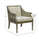 Isla - Accent Armchair - Beige - Martha Stewart - Arm Chairs - Elite Enclave Home