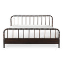 Vivian - King Bed - Dark Brown - Moe's Home Collection - Platform Beds - Elite Enclave Home