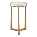 Midas - Accent Table - Antique Gold - Uttermost - Accent Tables- Elite Enclave Home