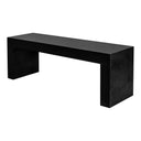 Lazarus - Outdoor Bench - Black - Moe's Home Collection - Benches - Elite Enclave Home