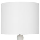 Inverse - Marble Table Lamp - White