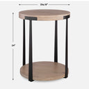Palisade - Round Side Table - Natural