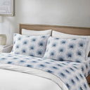 200 Thread Count Printed Cotton - King Sheet Set - Blue Palmetto