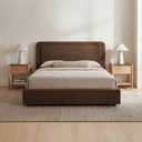 Simon - King Storage Bed - Brown - Moe's Home Collection - Storage Beds - Elite Enclave Home