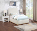 Monaco - Bed - Meridian Furniture - Upholstered Beds - Elite Enclave Home