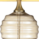 Metal Bedside Table Lamp With Off-White Shade - Off-White