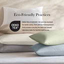 King Sateen Pillowcase Set - Off - White - Harbor House - Sheets & Pillowcases - Elite Enclave Home