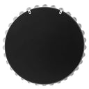 Marlowe - Beaded Round Wall Mirror - White - Madison Park Signature - Wall Mirrors - Elite Enclave Home