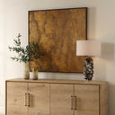Burn - Hand Painted Canvas - Brown / Woodtone - Uttermost - Canvas Art - Elite Enclave Home