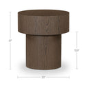 Corey - Side Table - Dark Brown - Moe's Home Collection - Side Tables - Elite Enclave Home