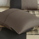 Winter Hills - King Oversized Quilt Set - Tan