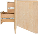 Oakwood - Night Stand - White Oak - Meridian Furniture - Accent Nightstands - Elite Enclave Home